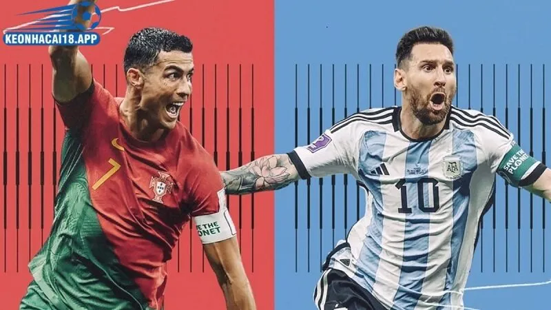 Hành trình sự của hai huyền thoại Cristiano Ronaldo và Messi